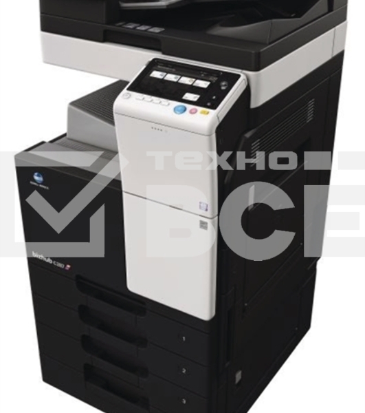 Аппарат монохромный Konica-Minolta bizhub 287 (МФУ) (необходимо добавить крышку/автоподатчик и тонер)