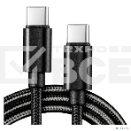 Кабель 5bites TC202-612B Type-C, CM-CM, 60W, 1.2M, черный, фото 1