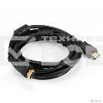Кабель HDMI ExeGate EX-CC-HDMI-3.0F (19M/19M, 3м, v1.4b, ферритовые кольца, позолоченные контакты), фото3