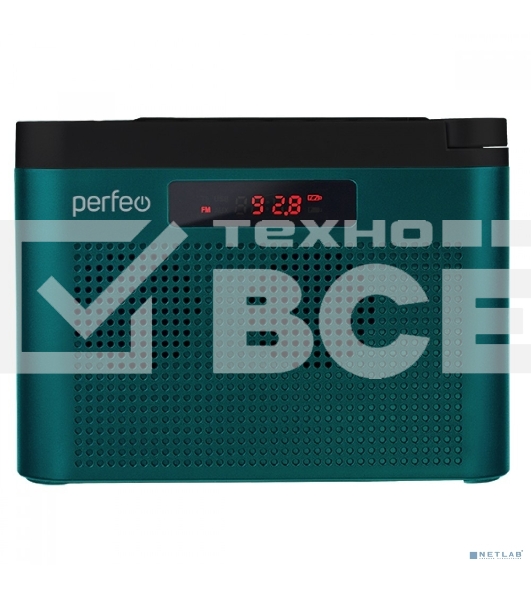 Радиоприемник Perfeo цифровой ТАЙГА FM+ 66-108МГц/MP3/встроенный аккум,USB/морской синий (I170BL) PF_C4942