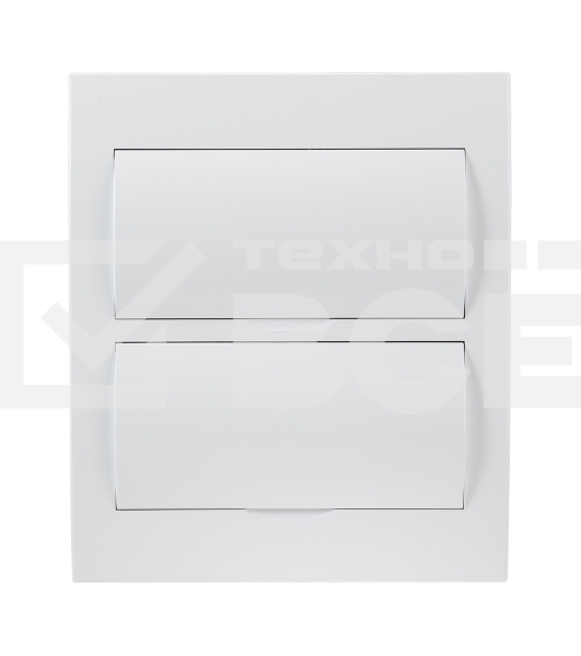 Бокс пластиковый Rexant ЩРВ-П-24 IP41 белый (белая дверца)