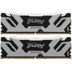 Оперативная память Kingston Fury Renegade, DDR5, 96Gb (2x48Gb), 6400MHz, CL32, DIMM, с радиатором, RGb, серебристый, фото13