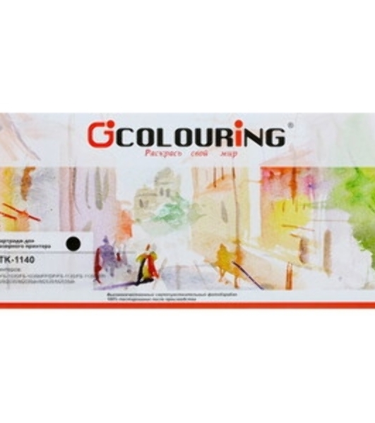 Картридж лазерный Colouring CG-TK-1140 черный (7200 стр.) для Kyocera FS-1035MFP/FS-1035MFP/DP/FS-1035MFP/L/KYM FS-1135MFP/ECOSYS M2035dn/M2535dn