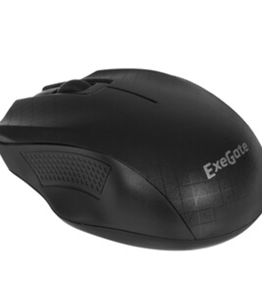 Мышь проводная ExeGate Professional Standard SH-9027 черный, 1000 dpi, USB, кнопки - 3