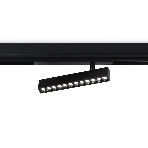 Управляемый светодиодный светильник для шинопровода Magnetic Ambrella light GL1342 BK черный IP20 12W 3000K-6400K 220V 24° 232*25*112 (Без ПДУ), фото7