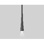 Светильник трековый светодиодный GV1637 BK черны IP20 6W 4200K 48V 38° D36*1500, фото5