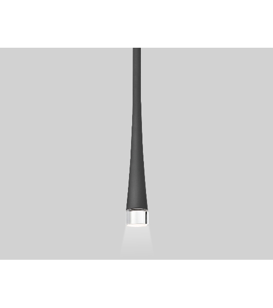 Светильник трековый светодиодный GV1637 BK черны IP20 6W 4200K 48V 38° D36*1500
