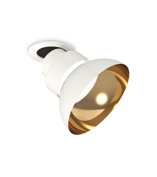 Светильник Ambrella Light XM8101601 SWH/PYG/CL белый песок/золото желтое полированное/прозрачный GX53
