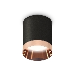 Светильник Ambrella Light XS6302025 SBK/PPG черный песок/золото розовое полированное MR16 GU5.3 (C6302, N6135), фото4