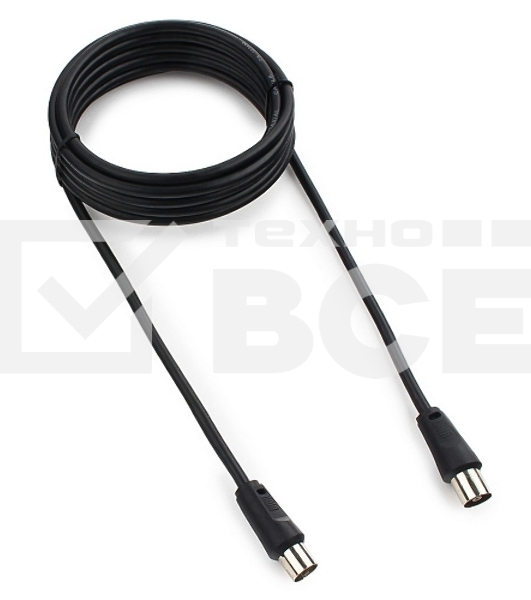 Кабель телевизионный Cablexpert, CCV-515-3M, Coaxial M/F, 3м