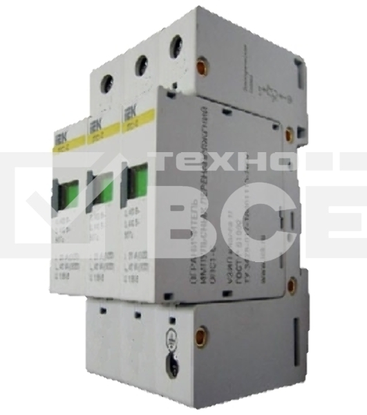 Ограничитель перенапряжения ОПС1-C 3P ИЭК MOP20-3-C