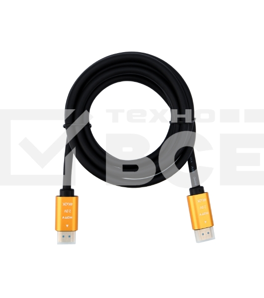 Кабель Rexant HDMI - HDMI 2.0, 2 м Gold