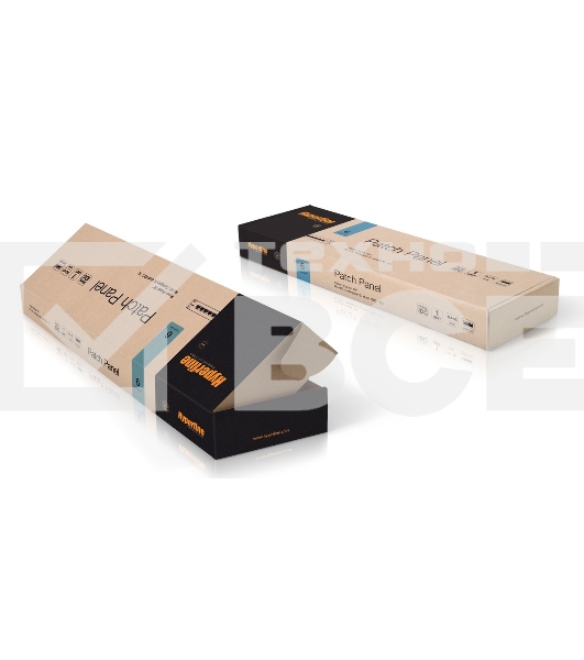 Монтажное оборудование Hyperline PP3-19-24-8P8C-C6-SH-110D Патч-панель 19