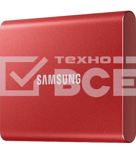 Накопитель SSD Samsung T7 MU-PC1T0R/WW, USB-C, 1Tb, 1.8