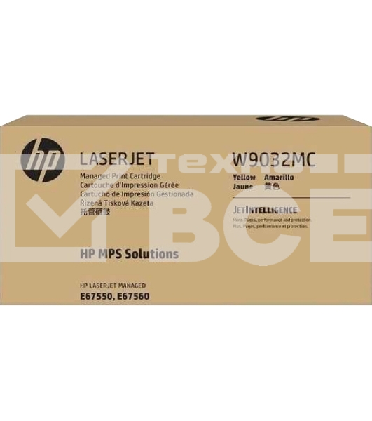 Картридж МПС HP 657MC лазерный желтый (28000 стр)