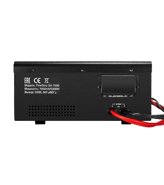 Комплект источника бесперебойного питания Exegate EX296005RUS + батарея 80Aч EX285654RUS 4шт (инвертор, синус, для котла, настенный) ExeGate FineSine SX-7000.LCD.AVR.2SH.T <7000VA/5000W, чистая синусоида, цветной LCD-дисплей, AVR, 2*Schuko+клеммы, линейно-интерактивный, крепление настенное, Black> + батарея ExeGate HRL 12-80 (12В, 80Ач) 4шт