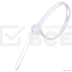 Стяжка нейлоновая Exegate EX253855RUS неоткрывающаяся CV-300W, 300 мм, упак. 100 шт белый, фото5