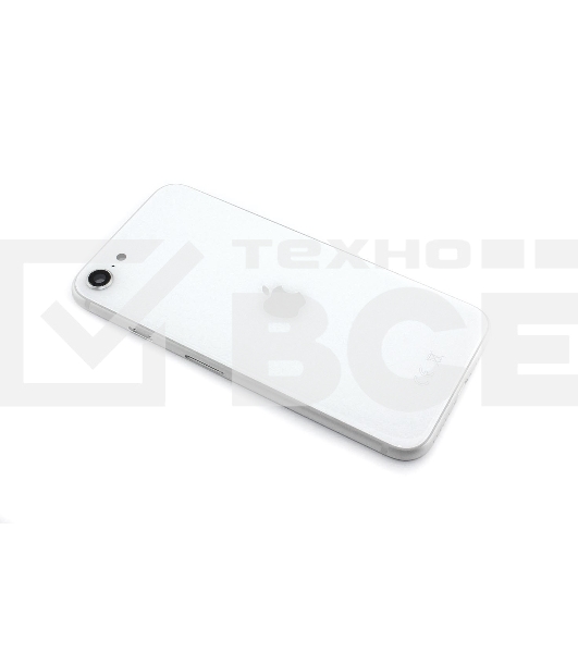 Задняя крышка (корпус) в сборе с рамкой для Apple iPhone SE2 белый