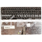 Клавиатура для ноутбука Lenovo IdeaPad Z560 Z565 G570 G770 черная с серой рамкой, фото4