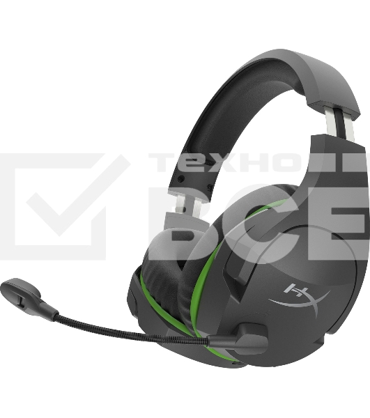 Игровые наушники чёрно-серые ASUS TUF Gaming H3 WL (2.4 ГГц, 7.1 виртуально, 50мм, неодимовые магниты, 32 Ом, 20~20000 Гц, микрофон, USB-C, PC, Mac, PS4, Nintendo Switch, Xbox One, 90YH02ZG-B3UA00)