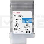 Картридж струйный Canon PFI-102C (0896B001) голубой (130 мл.) для Canon imagePROGRAF iPF605, iPF610., iPF650, iPF655, iPF710, iPF750, iPF755, LP17, iPF510, фото2