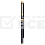 Ручка роллер Waterman Hemisphere (CWS0920650) Mars Black GT F черн. черн. подар.кор., фото6