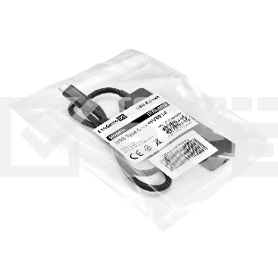Хаб USB (концентратор) 4-в-1 ExeGate DUB-4C/3 (кабель-адаптер USB Type C --> 4xUSB3.0, Plug&Play, черный)