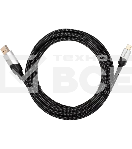 Кабель-переходник Mini DisplayPort M -> Display Port M 1.4V 3м VCOM