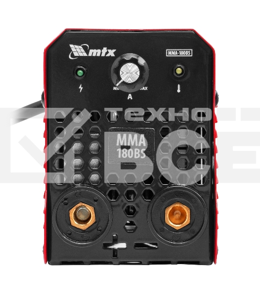 Инверторный аппарат дуговой сварки MMA-180BS, 180 А, ПВ 60% MTX