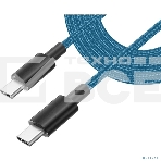 Кабель 5bites TC203-112G Type-C, CM-CM, 100W, 1.2M, серый, фото4