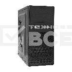 Компьютерный корпус Minitower ExeGate BA-203U-UNS350 (mATX, БП UNS350 с вент. 12см, 3хUSB+1хUSB 3.0, аудио, черный), фото3