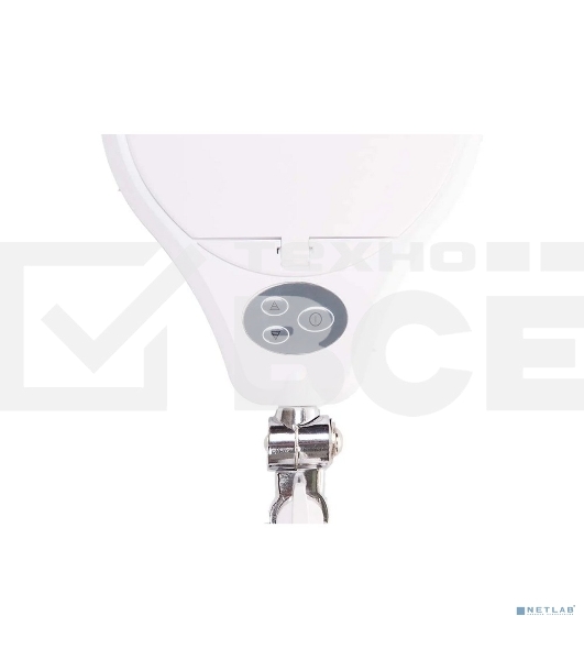 Лупа на струбцине Rexant, круглая, 5D, с подсветкой 72 SMD, сенсорный регулятор яркости, белая