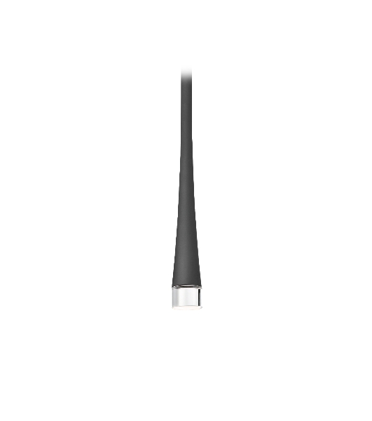 Светильник трековый светодиодный GV1637 BK черны IP20 6W 4200K 48V 38° D36*1500