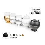Насадка для корпуса светильника N7160 FR/CL белый матовый/прозрачный D70*H33mm Out20mm MR16, фото 1