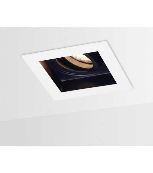 Светильник Ambrella light TN181 WH/BK белый/черный GU5.3 100*100*40