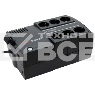 Источник бесперебойного питания CyberPower BS650E black 650VA