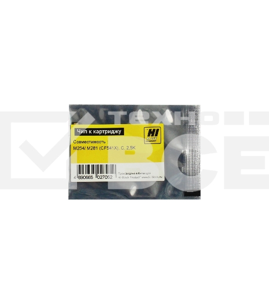 Чип Hi-Black к картриджу HP CLJ Pro M254/MFP M281 (CF541X), C, 2,5K
