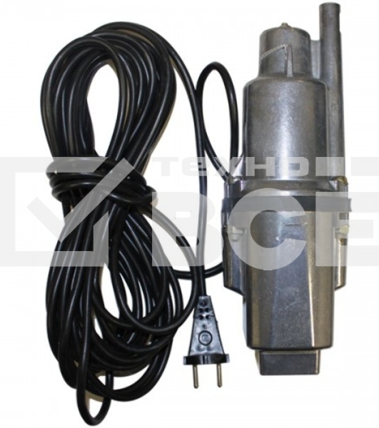 Насос вибрационный погружной Ручеек-1, г. Могилев, верхний забор, 225 Вт, шнур 15 м