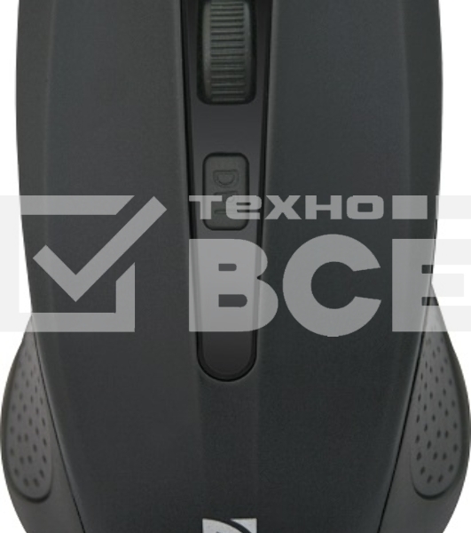 Мышь беспроводная Defender Accura MM-935 черный, 1600 dpi, радиоканал, USB, кнопки - 4