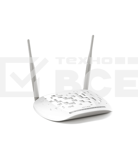 Сетевое оборудование TP-Link SOHO TD-W8961N(RU) 300 Мбит/с, 2T2R, ADSL2/ADSL+, Annex A, 4 порта 100 Мбит/с