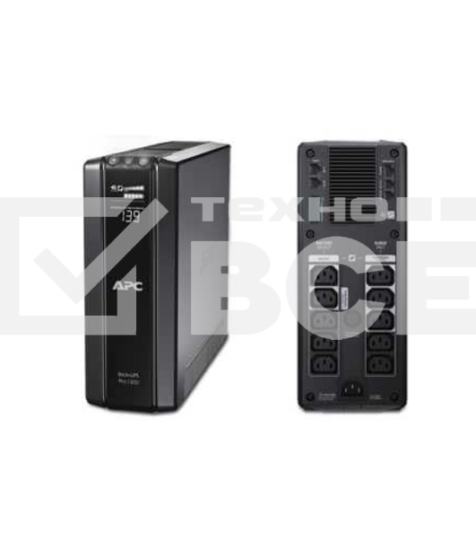 Источник бесперебойного питания APC Back-UPS Pro BR1500GI 865Вт 1500ВА черный