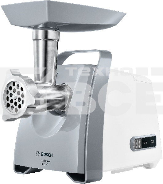 Мясорубка Bosch ProPower MFW66020 1800Вт белый/серый