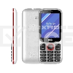 Мобильный телефон BQ 2820 Step XL+ белый/красный, фото 1