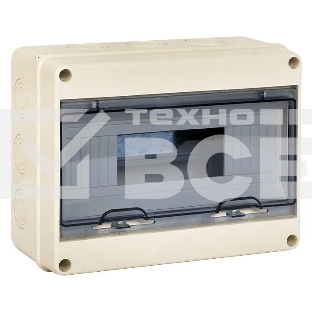 Щит EKF pb65-n-pg-12 распред. навесной ЩРН-ПГ-12 (198х254х106) IP65 EKF PROxima