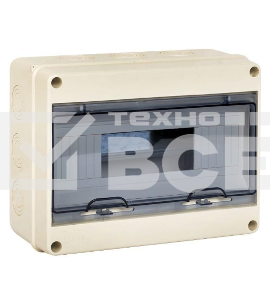 Щит EKF pb65-n-pg-12 распред. навесной ЩРН-ПГ-12 (198х254х106) IP65 EKF PROxima