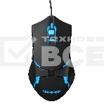Мышь проводная GMNG 703GM черный, 3200 dpi, USB, кнопки - 6, фото2