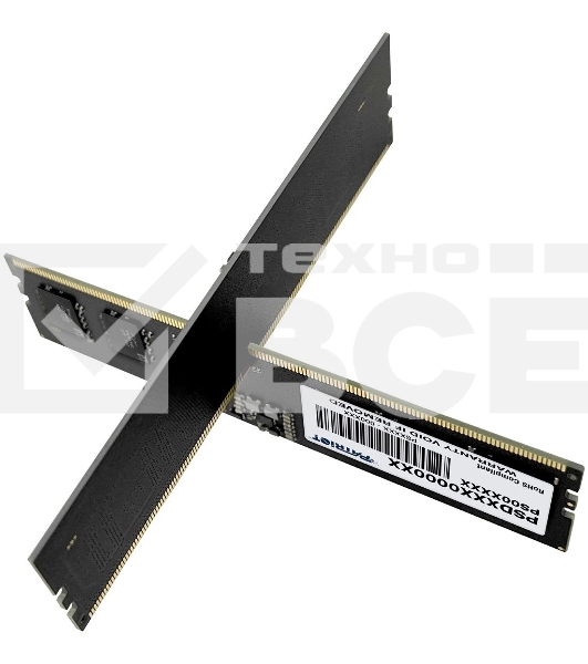 Оперативная память Patriot Signature, DDR5, 32GB (2x16 GB), 4800 MHz, CL40