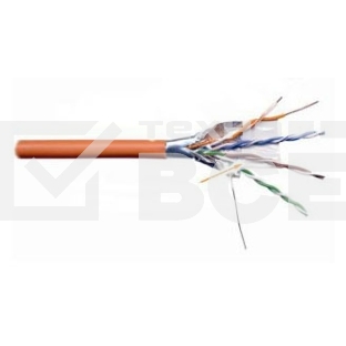 Кабель LANMASTER UTP, 4 пары, кат. 5Е, 350Mhz, LSZH, оранжевый, 305 м