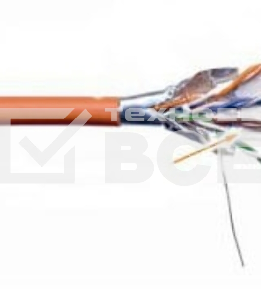 Кабель LANMASTER UTP, 4 пары, кат. 5Е, 350Mhz, LSZH, оранжевый, 305 м