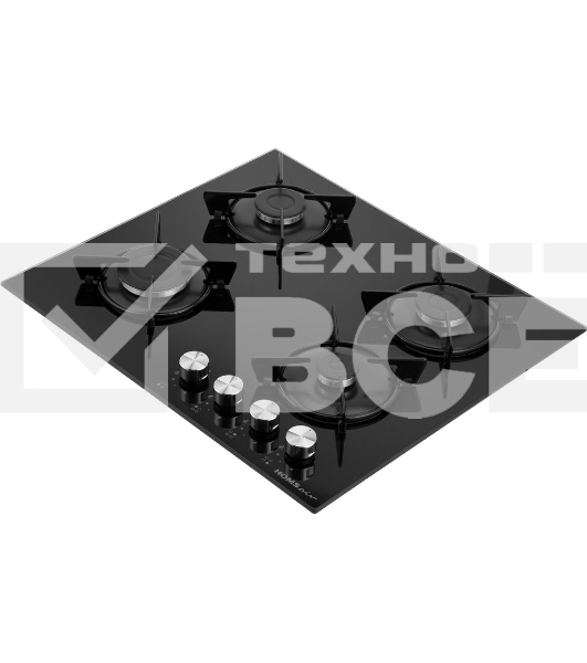 Газовая варочная панель HOMSair HGG641EBK